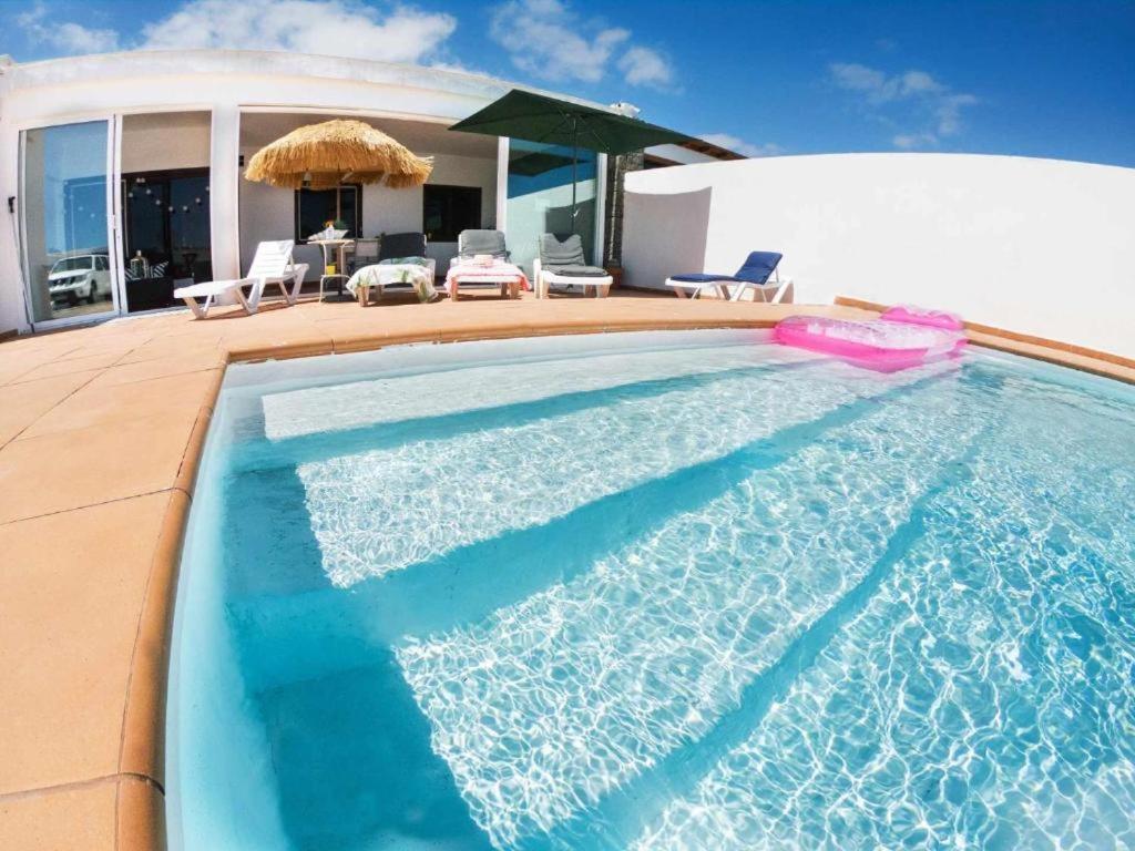 Villa Baroli Amplia Piscina Privada Climatizada Playa Blanca  Buitenkant foto